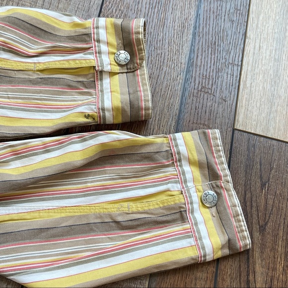 Chico's Striped Stretch Jacket Size L / 12 / Chico’s 2 - Picture 7 of 15